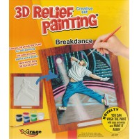 3D reliéf Breakdance